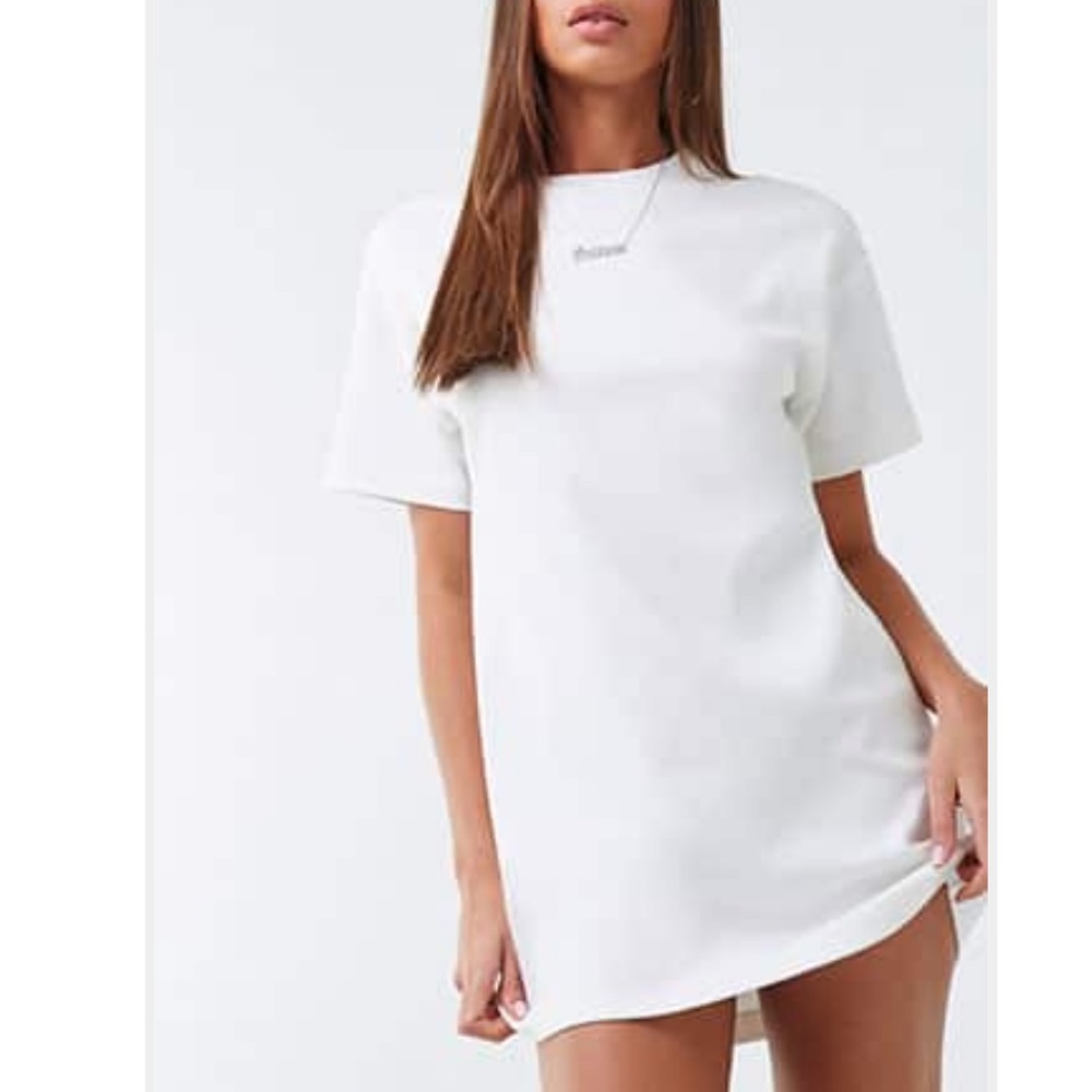 F21 Reconstructed T-Shirt Dress